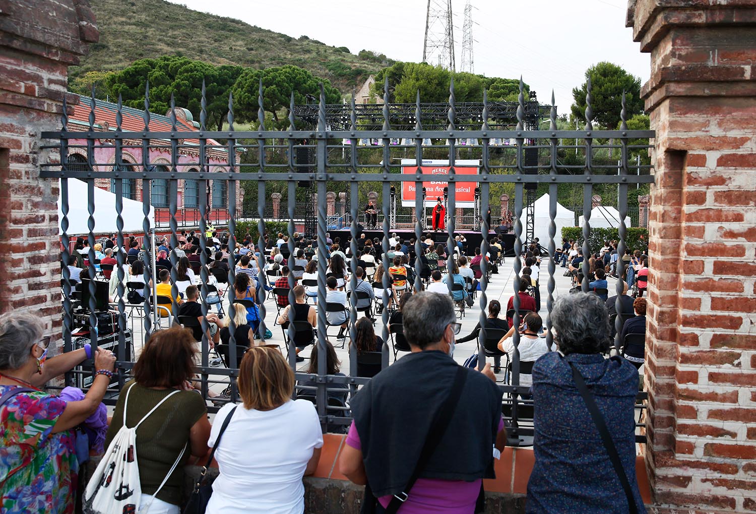 BARCELONA 24/09/2020 Actuación de Rodrigo Cuevas en la Casa de l'Aigua dentro del festival BAM. C/ del Garbí, 2 FOTO: ALVARO MONGE