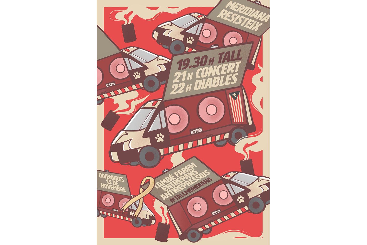 Cartell tall Meridiana