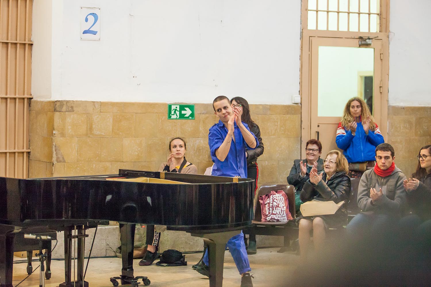 POLITICAOTROS ESCENARIOS POSIBLESVEUS EMMORDASSADES - VOCES AMORDAZADASPRISION MODEL MODELO DE BARCELONALA LIBERTAD DE EXPRESION EN LA PRISIONNO CALLAREMCONCIERTO  DE PIANO SOLOCLARA PEYACOLABORACION VALTONYCFOTO MARTI FRADERA