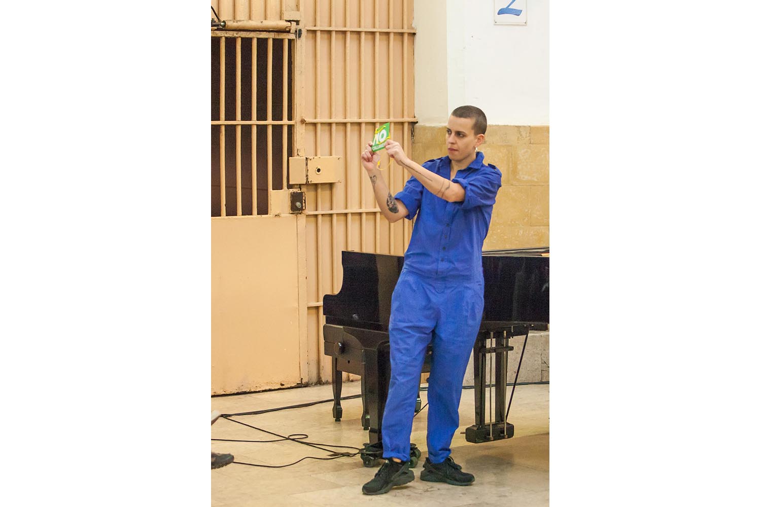 POLITICAOTROS ESCENARIOS POSIBLESVEUS EMMORDASSADES - VOCES AMORDAZADASPRISION MODEL MODELO DE BARCELONALA LIBERTAD DE EXPRESION EN LA PRISIONNO CALLAREMCONCIERTO  DE PIANO SOLOCLARA PEYACOLABORACION VALTONYCFOTO MARTI FRADERA