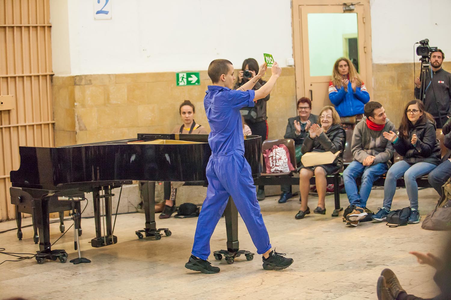 POLITICAOTROS ESCENARIOS POSIBLESVEUS EMMORDASSADES - VOCES AMORDAZADASPRISION MODEL MODELO DE BARCELONALA LIBERTAD DE EXPRESION EN LA PRISIONNO CALLAREMCONCIERTO  DE PIANO SOLOCLARA PEYACOLABORACION VALTONYCFOTO MARTI FRADERA