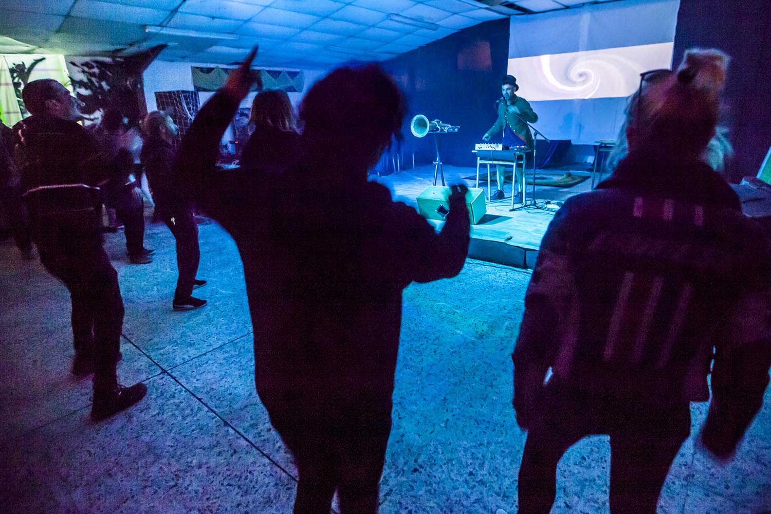 OTROS ESCENARIOS POSIBLES15-02-2019FESTIVAL CYBERPUNK 2019CENTRE SOCIAL OKUPAT EL KOLE - VALL D'HEBRON BARCELONACONCIERTOS, CHARLAS Y ACTIVIDADES CULTURALES EN UNA ANTIGUA ESCUELA OKUPADAFOTO MARTI FRADERA