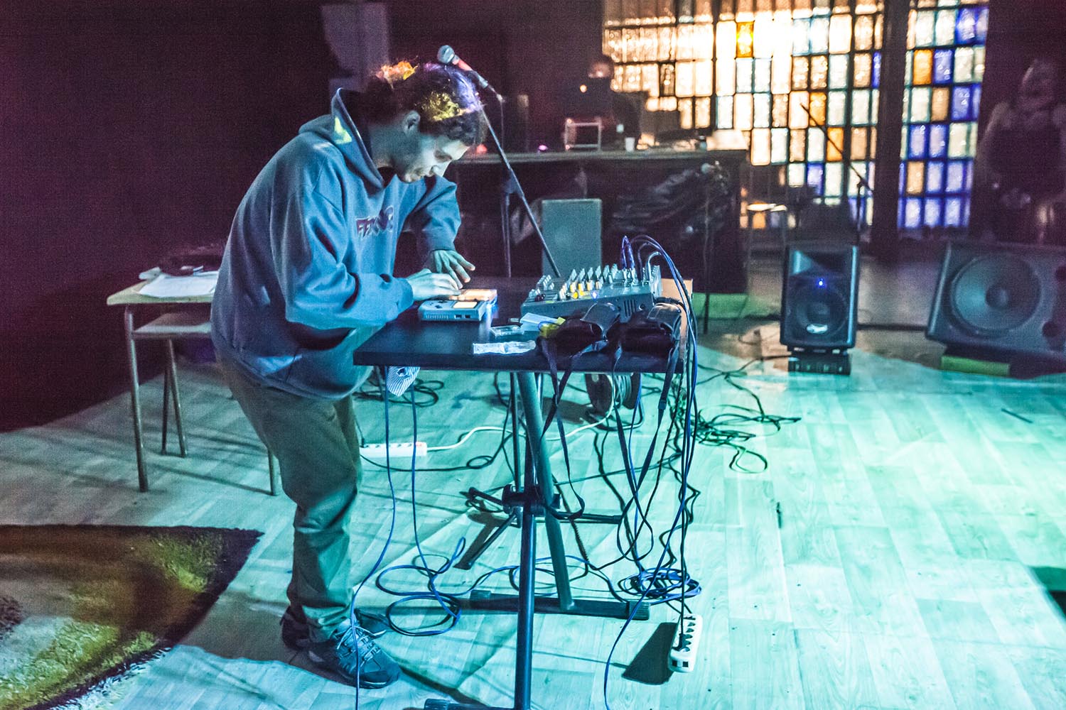 OTROS ESCENARIOS POSIBLES15-02-2019FESTIVAL CYBERPUNK 2019CENTRE SOCIAL OKUPAT EL KOLE - VALL D'HEBRON BARCELONACONCIERTOS, CHARLAS Y ACTIVIDADES CULTURALES EN UNA ANTIGUA ESCUELA OKUPADAFOTO MARTI FRADERA