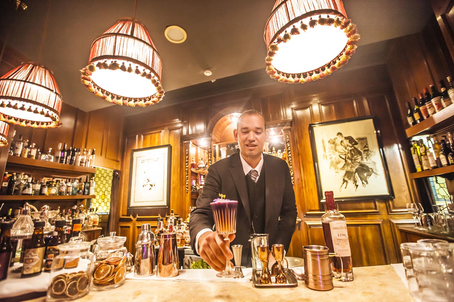 ICULTOTROS ESCENARIOS POSIBLES10-05-2019ACTUACION RAY CUZA AND SEPTETO SAZONANDO EN EL BAR DEL HOTEL LE PALACE EN BARCELONAFOTO MARTI FRADERA