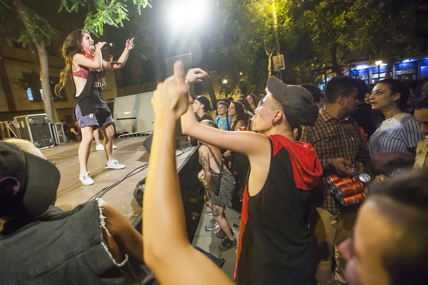 OTROS ESCENARIOS POSIBLES
MACHETE EN BOCA
CONCIERTO EN LA PLAZA DEL SORTIDOR DEL POBLE SEC
FESTA MAJOR DEL POBLE SEC
FOTO MARTI FRADERA