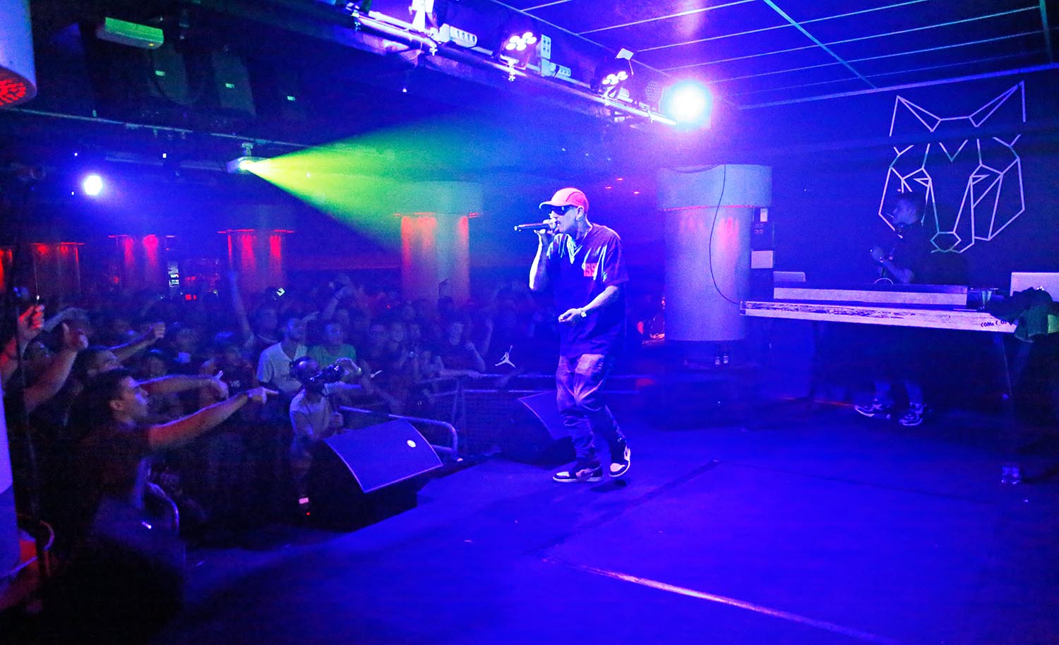 BARCELONA 10/10/2019 Actuación del rapero italiano Noyz Narcos en la nueva sala de conciertos The Wolf para la serie de reportajes 'Otros Escenarios Posibles'.C/ Almogàvers, 88 FOTO : ALVARO MONGE