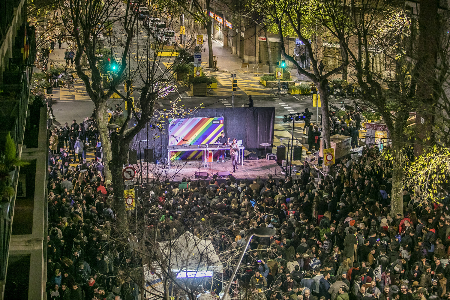 OTROS ESCENARIOS POSIBLES ICULT18-01-2020ACTUACION DEL PROYECTO DE FLAMENCO ELECTRONICO ROMERO MARTIN ROMEROMARTIN EN CELEBRACION DEL ANIVERSARIO DEL CENTRE LGTBI DE BARCELONAFOTO MARTI FRADERA