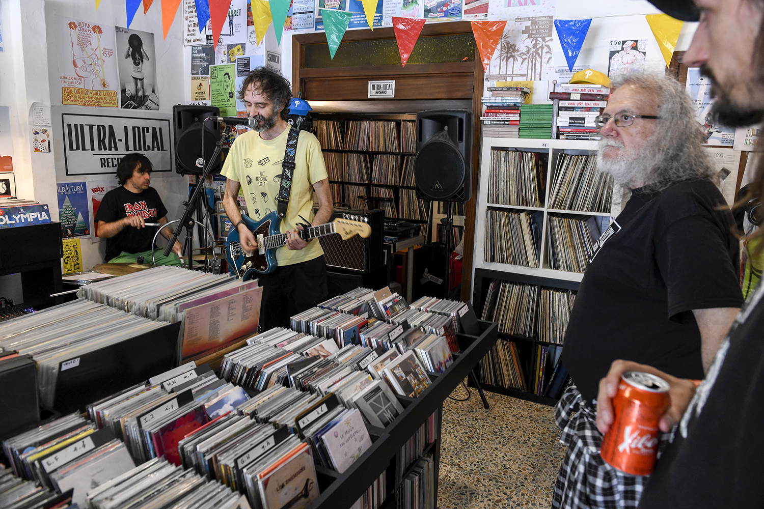 Barcelona 02.06.2018 Icult (otros escenarios posibles) Concierto de Ran Ran Ran en la tienda de discos Ultralocal Records dentro del festival Microclima alternativo al Primavera Sound. Fotografía de Jordi Cotrina