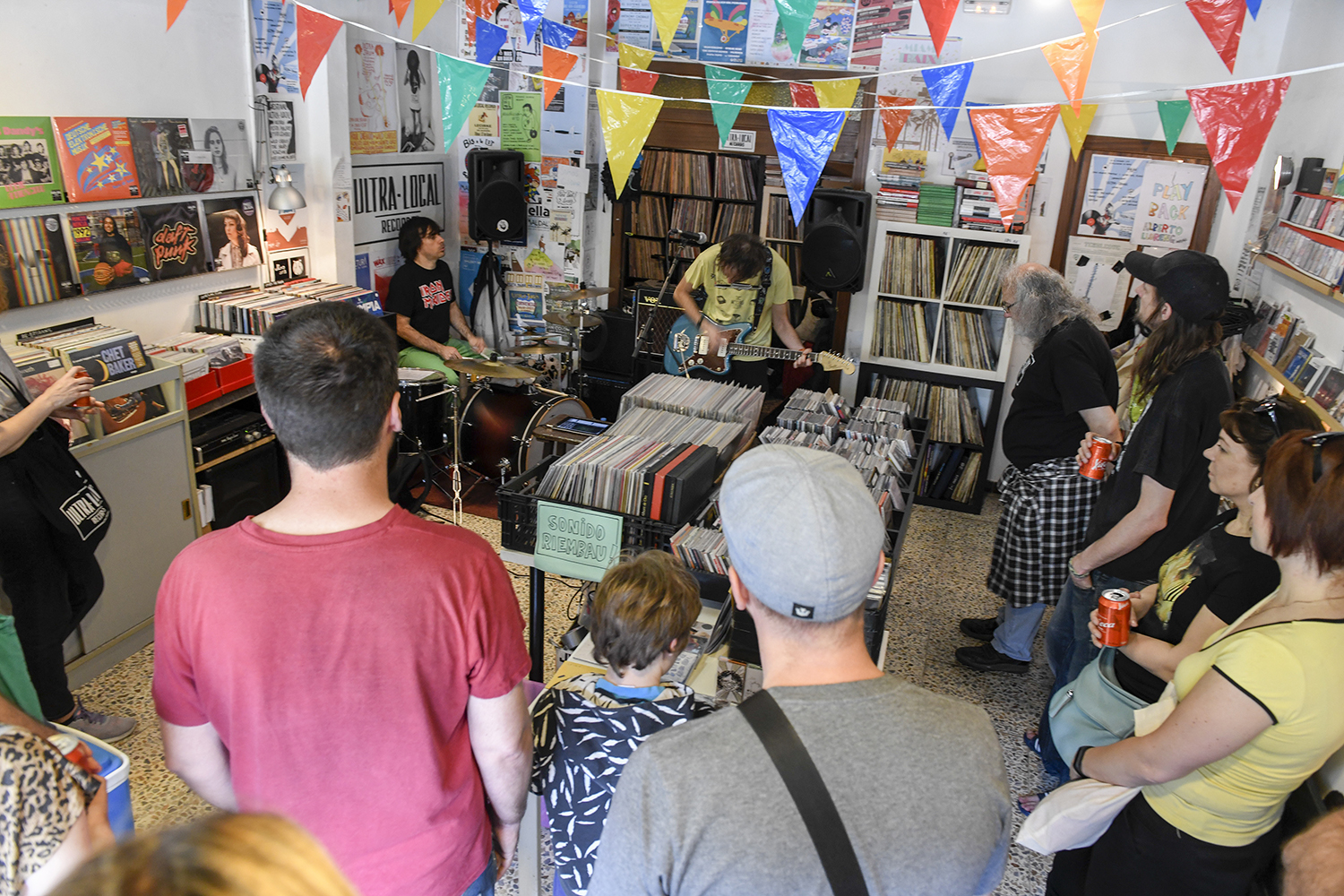 Barcelona 02.06.2018 Icult (otros escenarios posibles) Concierto de Ran Ran Ran en la tienda de discos Ultralocal Records dentro del festival Microclima alternativo al Primavera Sound. Fotografía de Jordi Cotrina